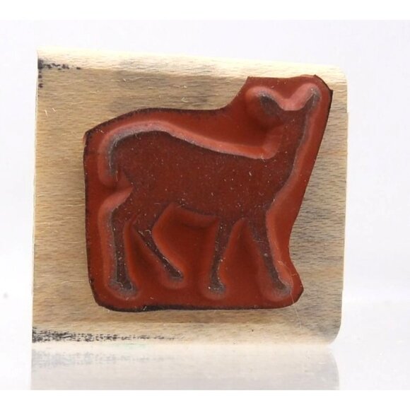 Doe Silhouette Stamp Stampscapes 229A ©KJN2000 Deer Nature Small Stamp - Picture 2 of 2